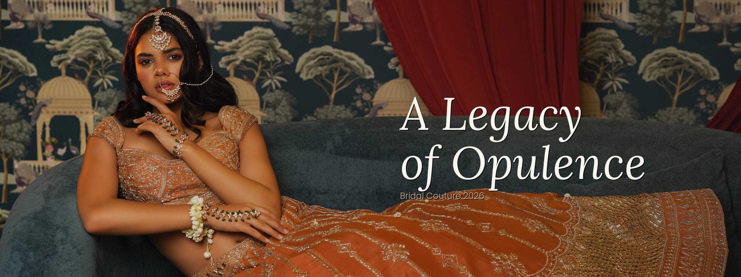 Aahana's by Nidhi Mehra Bridal Couture Collection — Homepage Hero Banner