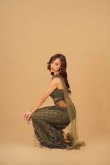 Olive Green Straight Dress