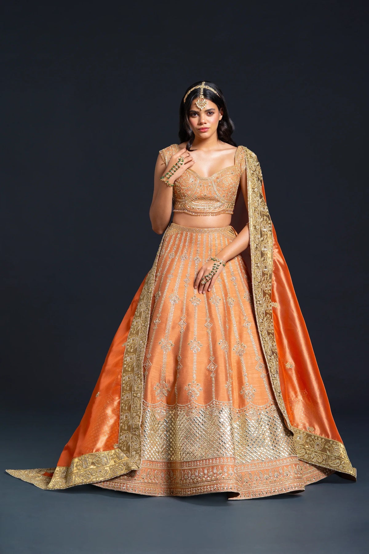 Luxury bridal lehenga by Nidhi Mehra